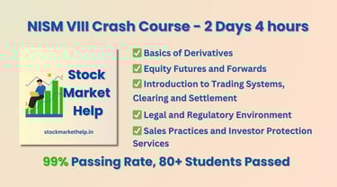 NISM-8-crash-course