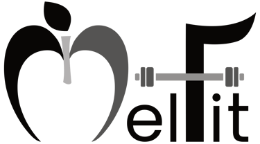 The Logo for MelFit, a client of SquareKey Studio