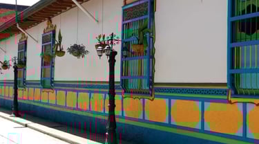 Guatapé, municipio de colores