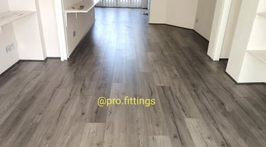 laminate flooring installed by Pro Fittings Ltd