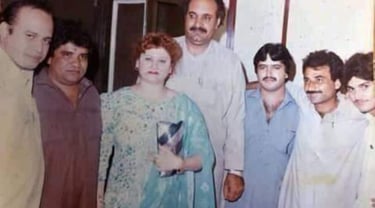 Opening of Film (SHENSHA) Nasem khan1st film,Qaiser Snobe ,Villon Bakhtiyar tanga & Saleem Murad