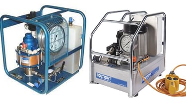 BOLTIGHT HYDRAULIC BOLT TENSIONERS PUMPS SOLD BY FAST TRACK INDUSTRIAL RESOURCES LLC, DUBAI, UAE