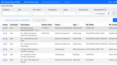 Loan Asset Management System, Loan Reporting Utility