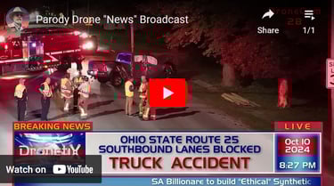 Watch Page: Parody News Example Video