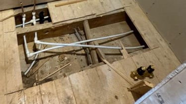 Urgent plumbing repairs to pipework carried out in Droitwich