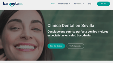 Diseño web y SEO para una Clinica Dental en el centro de Sevilla