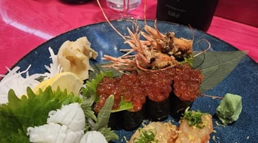 sushi and sashimi at Good Fortune St. Pete Florida