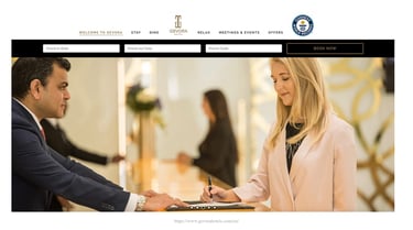 Gevora Luxury Hotel website