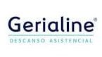 Logotipo de Gerialine, fabricante español de productos para el descanso asistencial