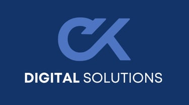 a blue and white logo with the letter cx