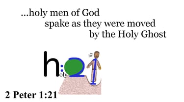 2 Peter 1:21 Say it slow