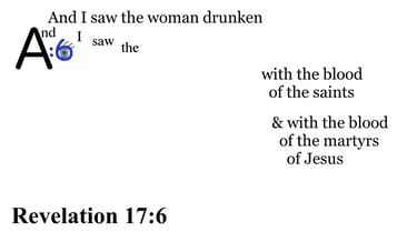 Revelation 17:6 Say it slow