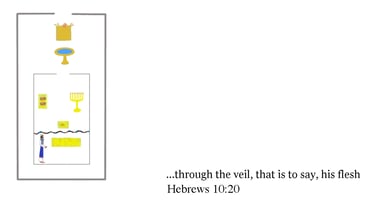 Hebrews 10:20 You should see