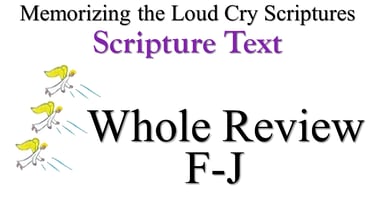 F-J Scripture Text Whole Review