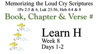Learn H (Days 1-2)