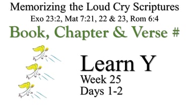 Learn Y (Days 1-2)
