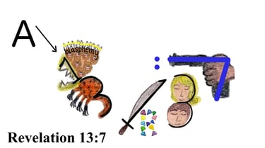 Revelation 13:7 Say 1st words