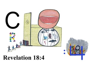 Revelation 18:4 Say 1st words