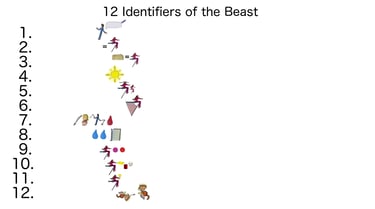 12 Identifiers of the Beast