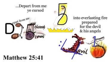 Matthew 25:41 Say 3 times