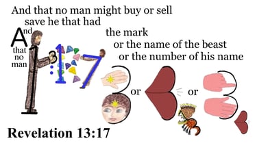 Revelation 13:17 Say 3 times