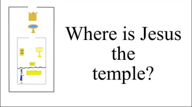 Where is Jesus the temple?