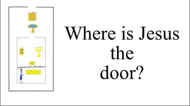 Where is Jesus the door?