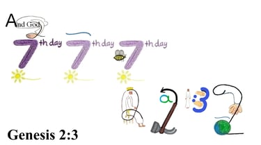 Genesis 2:3 Say 2 times