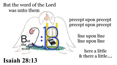 Isaiah 28:13 Say 3 times
