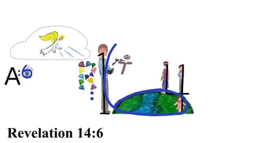 Revelation 14:6 Say 1st words