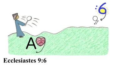 Ecclesiastes 9:6 Say 1st words