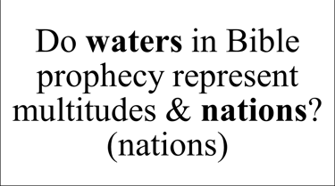 Revelation 17:15 Say question
