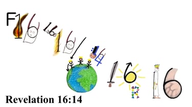 Revelation 16:14 Say 1st words
