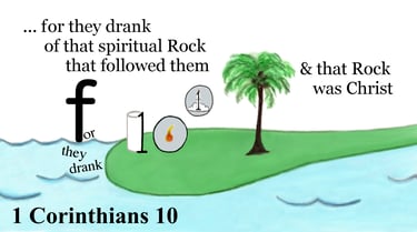 1 Corinthians 10:4 Explanation