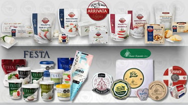 Delicatessen quesos-Arribata-Festa-La Boheme-Listorti Distribución Mayorista
