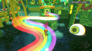 Capture d'écran du jeu Psychonauts 2