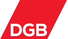 Das Bild zeigt ein Logo des Deutschen Gewerkschaftsbundes