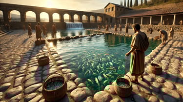 3. Fish Farming in the Roman Empire (500 BCE) 