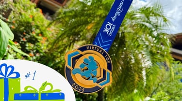 2025 Club runDisney Virtual 10K Medal