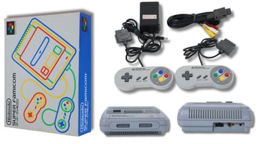  Console Super Famicom versão Japonês de 1990 com a caixa + manual
