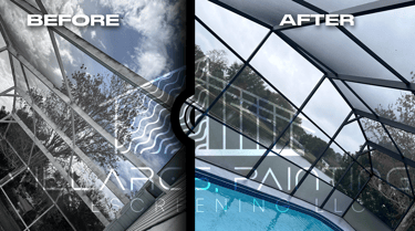 Exterior house freshly painted in Orlando, Florida