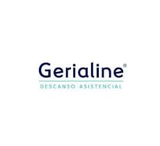 Logotipo de Gerialine, fabricante español de productos para el descanso asistencial