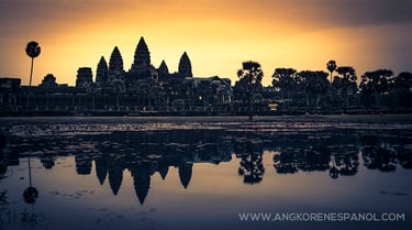 Angkor Wat al amanecer