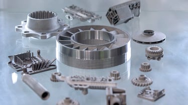 Metal Jet 3D printed precision parts for automotive & aerospace — AVB GLOBAL EXIM