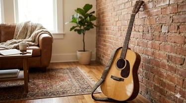 Akusztikus gitárok szervizelése