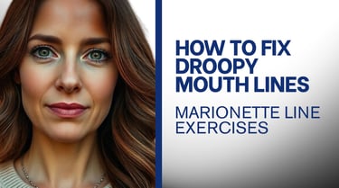 a woman with a blue eyes and a white background with the words how to fix