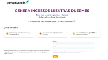 Programa referidos domoblock bono amigo
