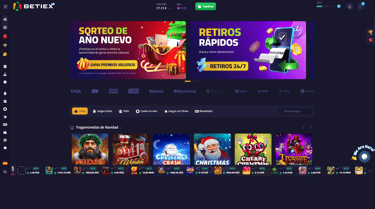 Betiex homepage