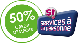 service à la personne 50%crédit d'impots