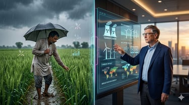 Bill Gates explaining Climate Technology for future weather control